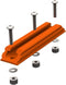 YakAttack GTSL90 GearTrac, 4" long, Orange