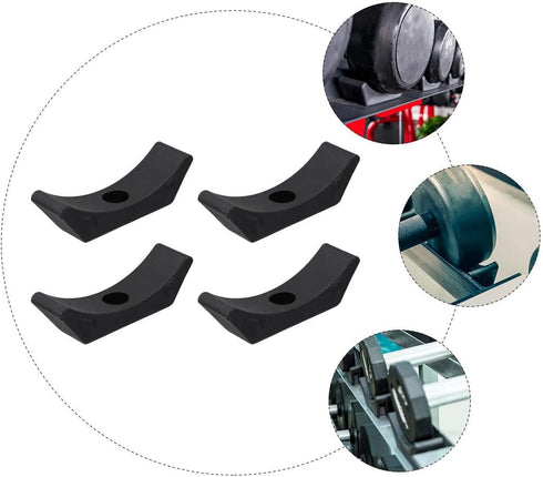 Yardwe Set of 4 Adjustable Dumbbell Storage Brackets - Efficient Organizer Rack for Weight Holder Stand, Durable Weight