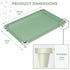 Acrimet Cooling Elevated Pet Dog Bed Cot, Washable Breathable Mesh Fabric, Stainless Steel Frame, Indoor & Outdoor,