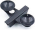 10 Pieces Black Aquarium Divider Suction Cup Clips, Plastic Mesh Board Isolation Holders for Fish Tank