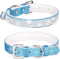Rhinestone Dog Collar, Cute Dazzling Sparkling Leather Dog Cat Collar with Crystal Diamond for Pet Dogs (M:27-35CM,