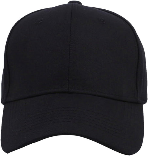 Outdoor Baseball Hat with Buttons for Face Masks Classic Cotton Unisex Adjustable Dad Hat