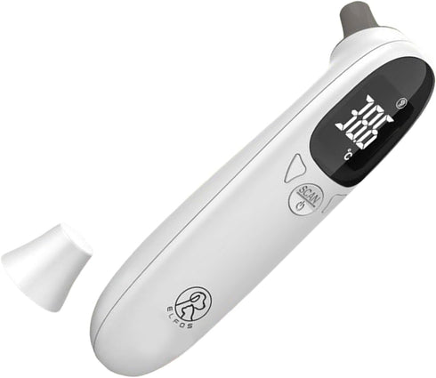 ZHORCIN 1 Pet Ear Thermometer for Dogs, Cats, and Livestock, Digital Ear Thermometers, Rechargeable, Second
