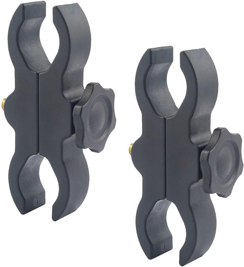 Quick Release Adjustable Mount for Hunting LED Lights, Flashlight Scope, Diameter 25mm-30mm, 2 Pack