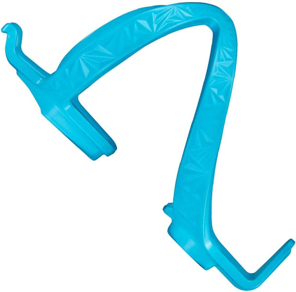 Supacaz Fly Cage Poly Bottle Holder, Neon Blue, Cycling Bottle Cage