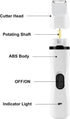 PJDDP 3 1 Trimmers, 3 in Dog Clippers & Nail Grinder,Dog Nail Dog Grooming Kit with Cutter Head,Electric Dog Shaver