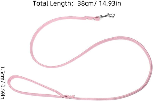 Pet Collar and Leash Combo Jingle Bell Dog Collar Pulling Leash Rope Strap for Daily Use Outdoor Supplies Christmas Pet