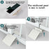 6 Piece Pet Gate Fence Support Feet, Plastic Triangular Isolation Fence Reinforcement Accessories