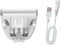 Replaceable Charging Cable & Standard Size Ceramic Blade Set for Pet Dog Hair Clipper and Cat Trimmer
