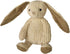 Petlou Soft Corduroy Rabbit Dog and Cat Toys, 15-Inch, Creamy White Colour