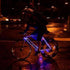 Bike Lights LED Bicycle Frame Light for Night Riding,Waterproof Strip Light Battery Powered with RGB Color, Bright