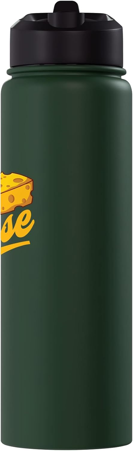 Funny Cheese Shirts Team Cheese - Dairy Lover Cheese Lover Stainless Steel Insulated Water Bottle