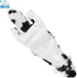 Best Pet Supplies 2-in-1 Stuffless Squeaky Dog Toys, Soft Durable Fabric for Small, Medium, Large Pets, Cow, Medium