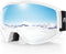 OTG Ski Goggles - Over Glasses Snowboard Goggles for Men Women Adult & Youth by findway