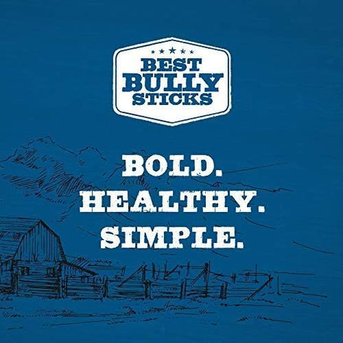 Best Bully Sticks 2-4 Inch Junior Bully Sticks for Dogs - 100% Natural, 8 oz, Grain and Rawhide Free for Small Dogs