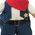 Hotumn Cowboy Dog Costume with Hat (Dog Clothes Halloween Costumes for Cat and Small Dog; S)