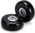 OwnMy 50mm x 18mm Set of 4 Luggage Suitcase Replacement Wheels, Rubber Swivel Caster