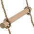 Everest's Toys 6,5 (2m) Boat Rope Ladder ft with Spring Hooks - Marine Wooden Rungs - Portable - Compact - Multipurpose
