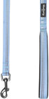Blueberry Pet 5 ft x 5/8" Reflective Pastel Color Dog Leash, Soft Handle, Baby Blue, Small