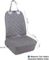 2 Pack, HONEST OUTFITTERS Dog Car Seat Cover Waterproof Front Seat Car Cover for Cars, Trucks, and Suvs, Pet Front