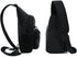 NuCamper Tactical Sling Bag Pack, Military Molle EDC Rover Shoulder Sling Backpack for Men, Black