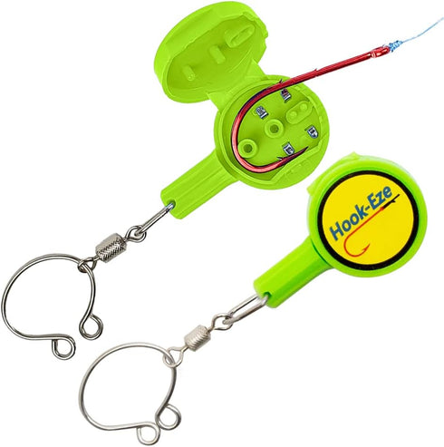 HOOK-EZE Fishing Knot Tying Tool | Protect from Fish Hooks | Tie