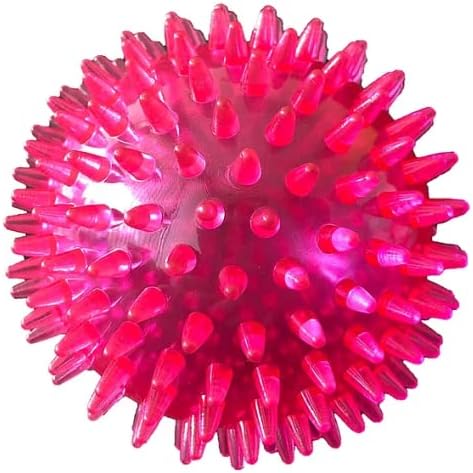 PetSport 2.8" Gorilla Spiky Ball Floating Dog Toy (3 Pack) - Vanilla Scented TPR Rubber, Ultra Light & Durable