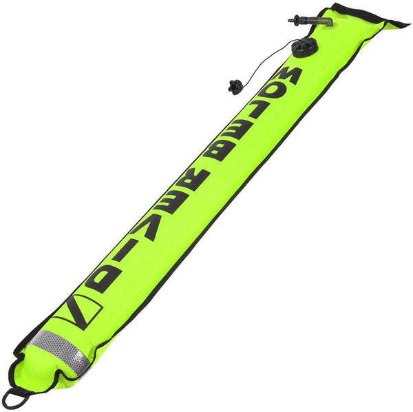 Vbestlife. 6FT Inflatable Tube Sausage Submersible Scuba Diver SMB Surface Safety Signal Buoy