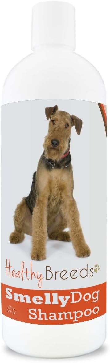 Healthy Breeds Airedale Terrier Smelly Dog Baking Soda Shampoo, 8 oz