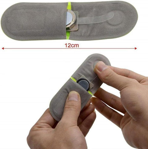Fluorescent Green Night Running Reflector Light, LED Safety Magnetic Clip Light for Outdoor Walking, Cycling, Hiking
