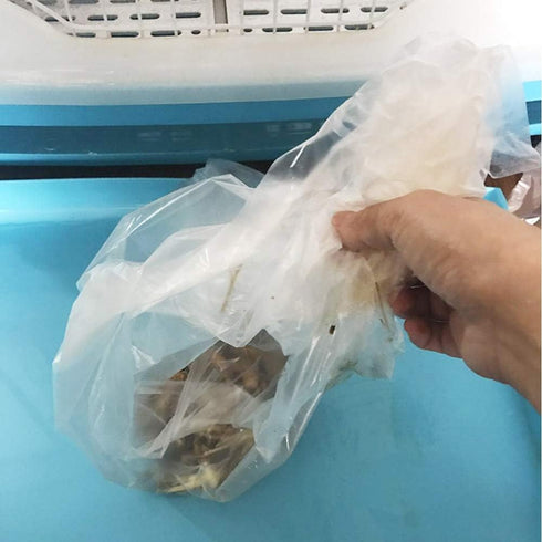 Disposable Rabbit Cage Liner, Plastic Bunny Cage Mat Film for Small Animals, 50PCS Universal Toilet Film, 37.4'' x