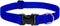 LupinePet Basics Adjustable Collar for Medium and Larger Dogs, 1" Blue, 12-20"