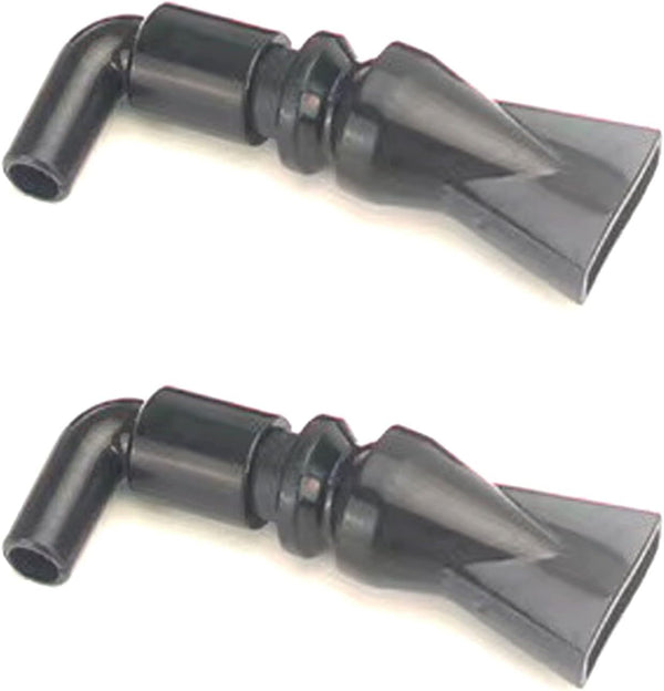 2 Pcs Aquarium Pump Duckbill Nozzle - Water Outlet Pipe Fitting for Fish Tank