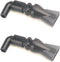 2 Pcs Aquarium Pump Duckbill Nozzle - Water Outlet Pipe Fitting for Fish Tank