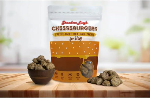 Grandma Lucy's Freeze Dried Cheeseburgers Meatballs Dog Treats