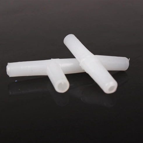 10pcs 3 Way Air Line Connector for Aquarium Fish Tank Airline Tee Valve Pump Tube, White