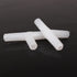 10pcs 3 Way Air Line Connector for Aquarium Fish Tank Airline Tee Valve Pump Tube, White