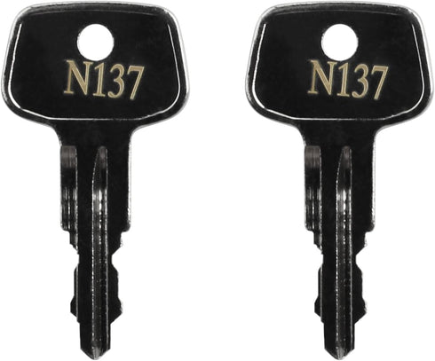 Key for Thule Key Replacement,for Roof Racks, Carriers, Crossbars Key etc,(Codes N137) by Hugexpen