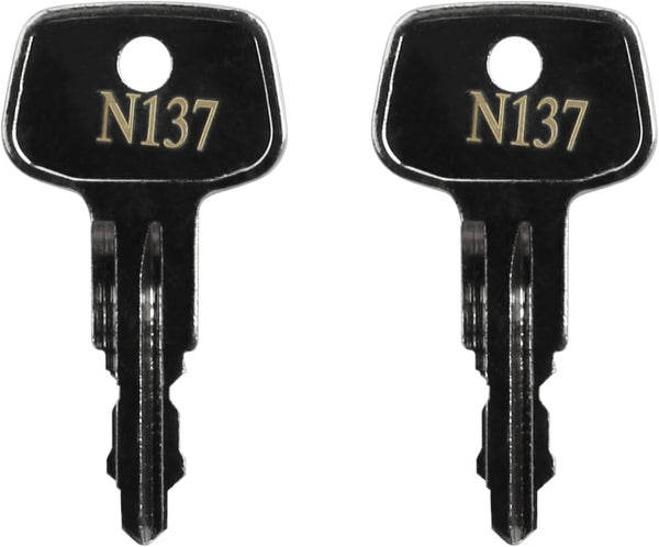 Key for Thule Key Replacement,for Roof Racks, Carriers, Crossbars Key etc,(Codes N137) by Hugexpen