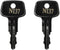Key for Thule Key Replacement,for Roof Racks, Carriers, Crossbars Key etc,(Codes N137) by Hugexpen