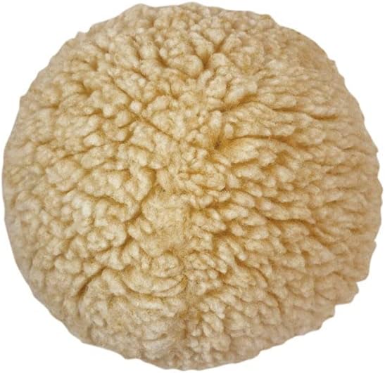 HuggleHounds Dog Toy for Aggressive Chewers, Fleece Ball Plush Toy for Large Dogs, Durable Stuffed Chew Toy
