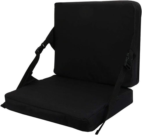 KIMI HOUSE Indoor & Outdoor Folding Chair Cushion, Foldable Portable Stadium Seat,Chair Cushion for