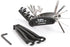 WOTOW 16 in 1 Bike Repair Tool Kit, Bicycle Multitool with Tire Levers, Hex Spoke Wrench, Accessories Set for Road &