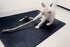 Feline Yogi Cat Yoga Mat with Catnip Cat Toy. Cat Scratching Post, Bed, Activity Play Mat