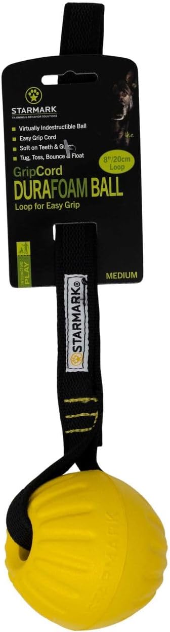 Medium GripCord DuraFoam Ball Loop for Dogs