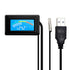 Digital Thermometer Temperature Gauge with USB Power Supply and Sensor Probe for Aquarium and Vehicle