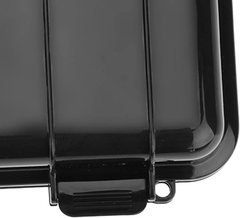 Outdoor Waterproof Shockproof Sealed Box, Removable Foam Case Pressure Small Hard Survival Storage Case (A) (External