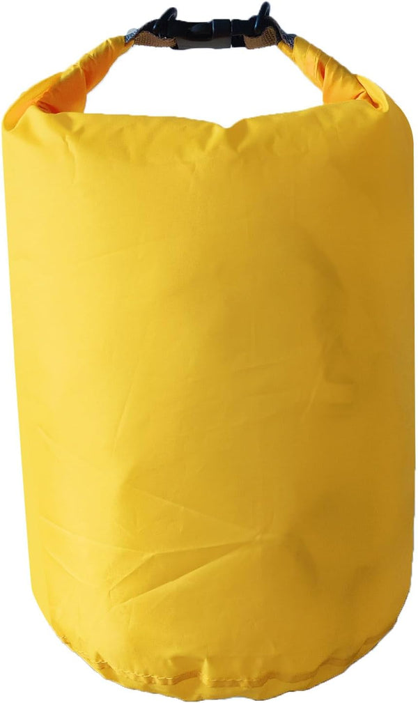 Waterproof Dry Bags, Ultralight Roll Top Sack for Kayaking, Beach, Rafting, Boating, Hiking, Camping, Swimming (Yellow,