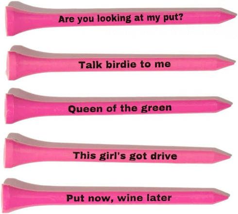 Seymour Butz Funny Ladies Golf Tees, Bachelorette Party Favors and Decorations