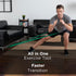 THERABAND CLX Resistance Band with Loops, Fitness Band for Home Exercise, Full Body Workouts, Green, Heavy, 5 Foot